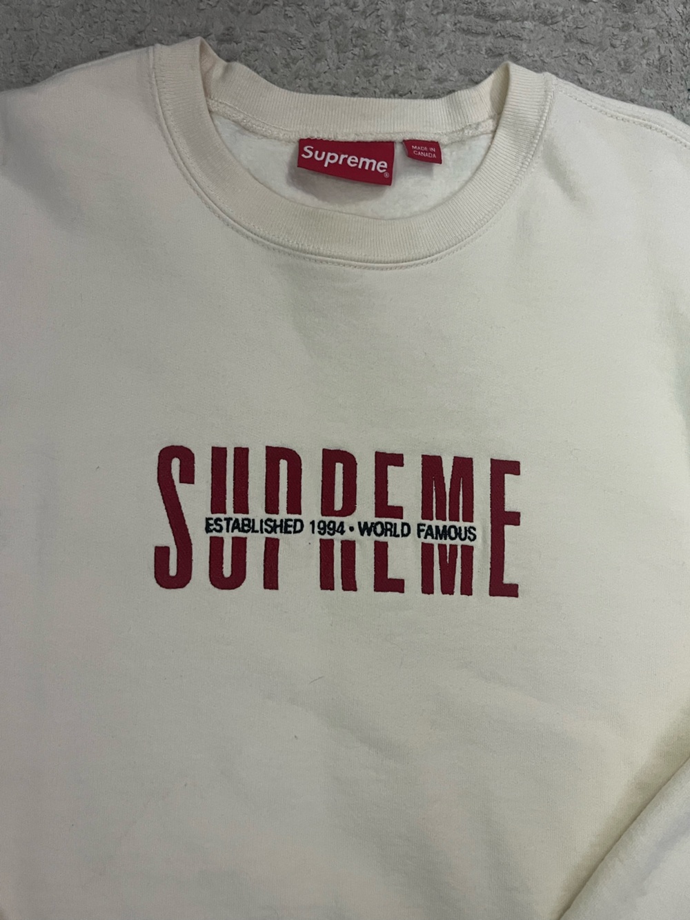 Supreme Crewneck Sweatshirt